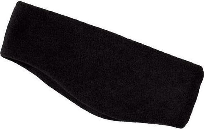 Myrtle Beach Hoofdband Fleece Zwart