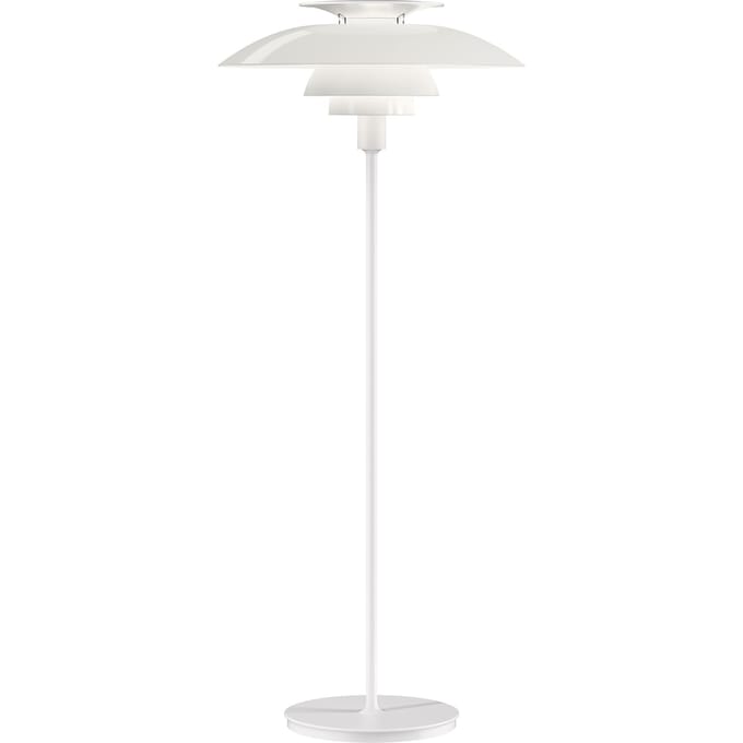Louis Poulsen PH 80 Staande lamp - wit - schakelaar