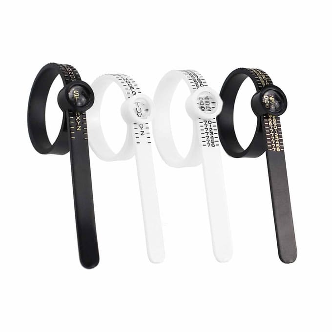 Dailygoods- Ringmaatset - Verstelbaar Vingermeetgereedschap