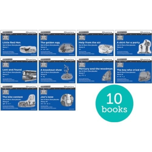 Read Write Inc. Phonics: Blue Set 6 More Black & White Storybooks (Pack Of 10) - Read Write Inc. - Adrian Bradbury