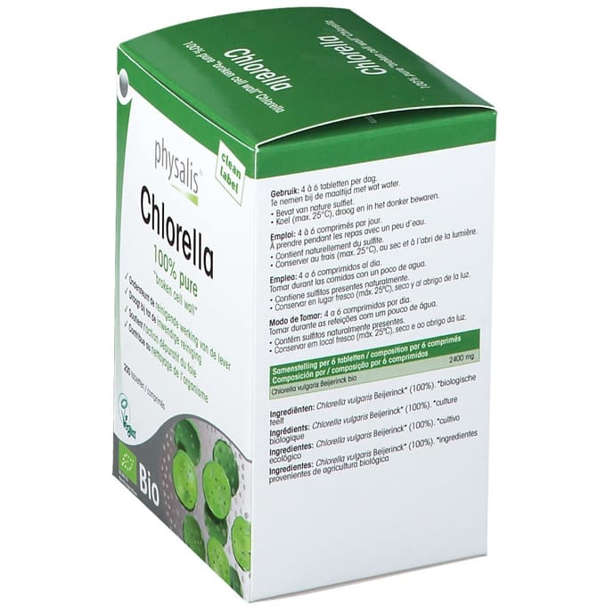 Physalis Chlorella bio 200 Tabletten