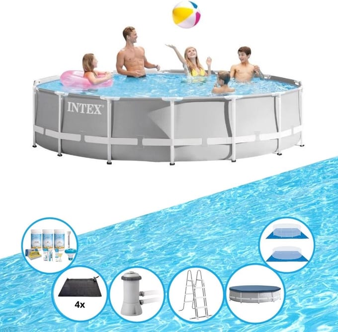 Intex Zwembad Prism Frame - Zwembad Bundel - 457x107 cm