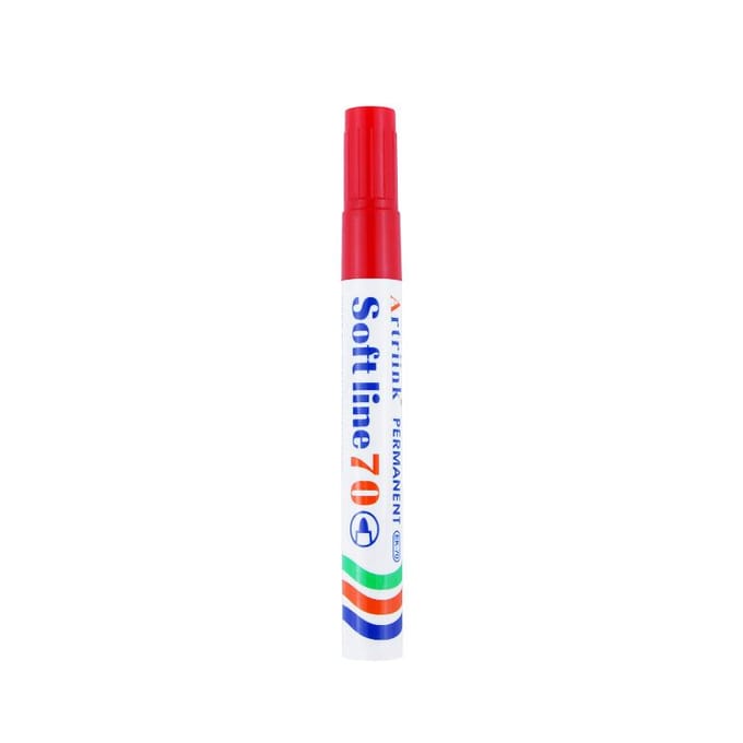 1PC Marqueurs Durables Imperméables - Pointe Grosse à Séchage Rapide en Rouge, Bleu, Noir pour Bureau, Menuiserie, Graphiques & Logistique