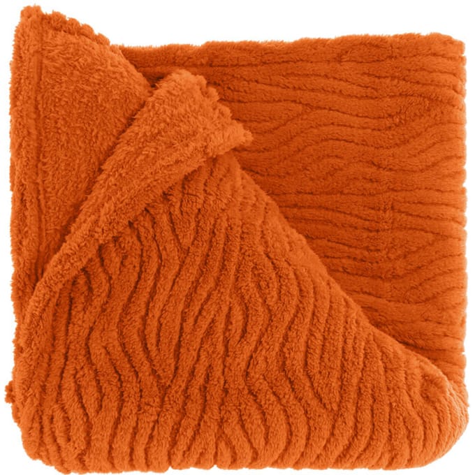 Unique Living - Plaid Clio 150x200cm - Orange Flame