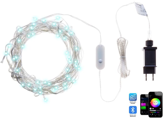KULUSUK - LED lichtgordijn - Meerkleurig - PVC