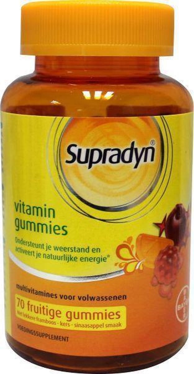 Supradyn Vitamin Gummies - 70 Gummies - Multivitamine