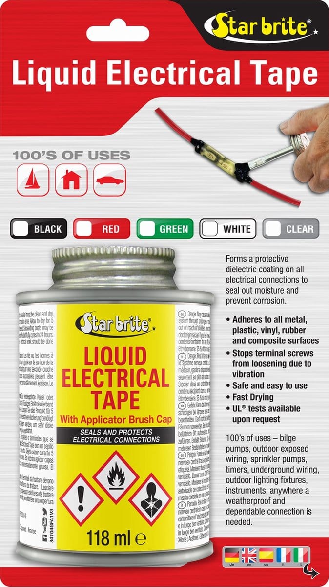 Star brite Liquid Electrical Tape - black | 118ml
