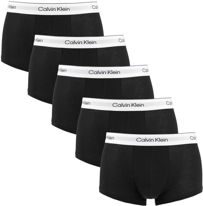 Calvin Klein Low Rise Trunk Boxershorts Heren (5-pack)