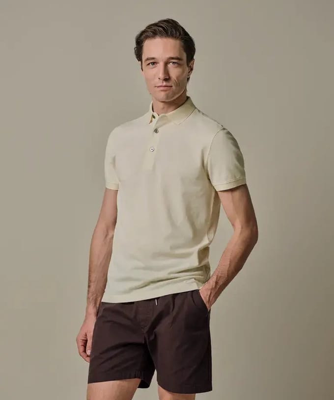 Profuomo Polo KM Off White PPXD10020A