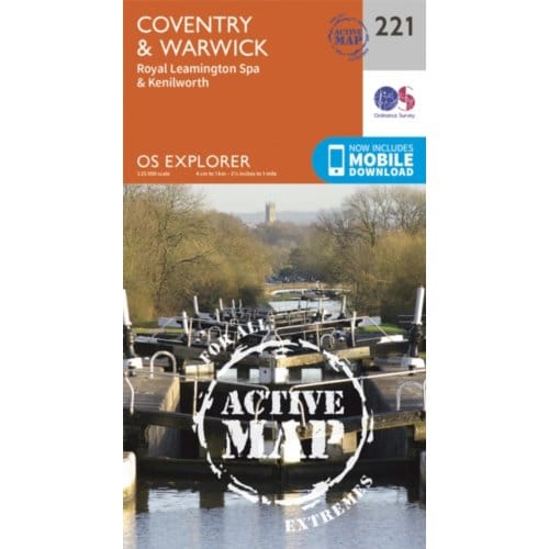 Coventry And Warwick, Royal Leamington Spa And Kenilworth - Ordnance Survey