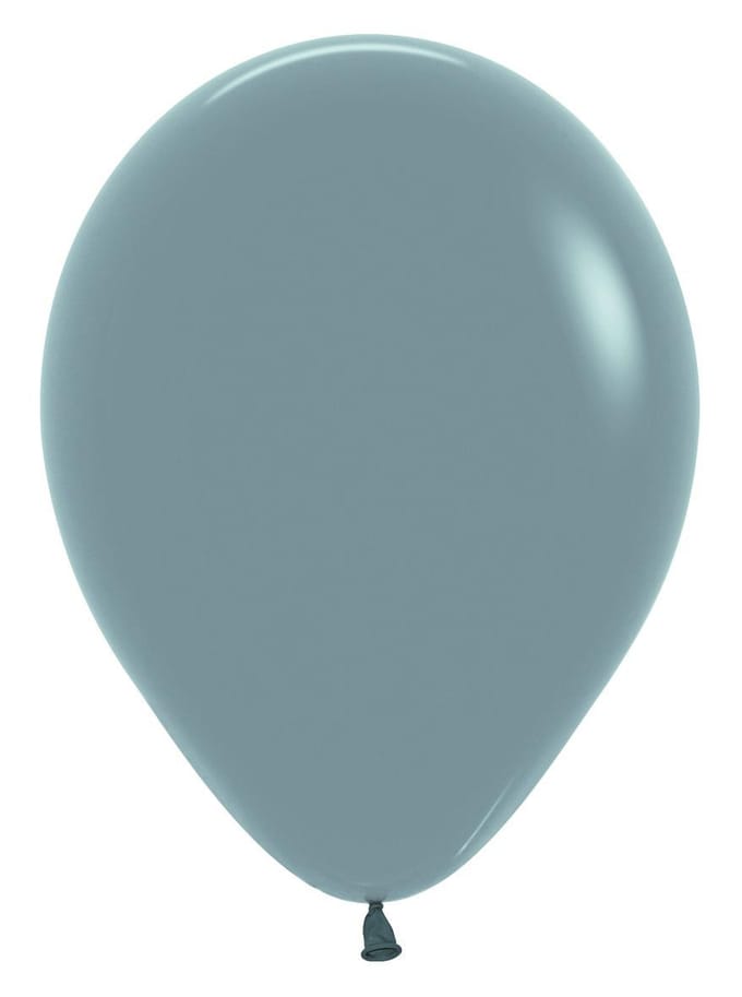 Latex Ballonnen Sempertex Pastel Schemerblauw Gedempt Blauw 30cm, 50St.