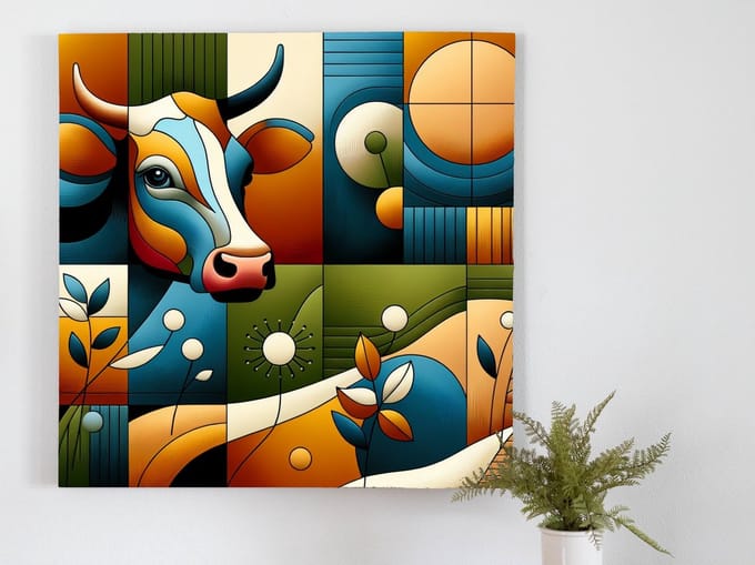 Kunstprint | Wanddecoratie | Forex | 75 × 75 cm