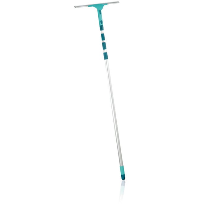 Leifheit - Powerslide trekker 40 cm met telescoopsteel 160-415 cm - microfiber overtrek - Click System