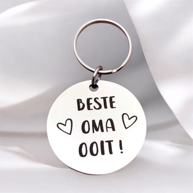 Sleutelhanger Beste Oma Ooit ( 5 x 3 cm )