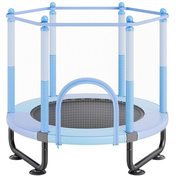 60  Trampoline voor Kinderen Mini Peuter Trampoline met Net Binnen Buiten