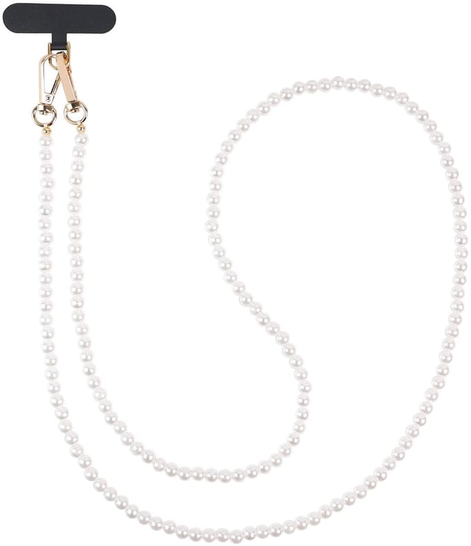 Solidenz Telefoonkoord - Universeel - White Pearls