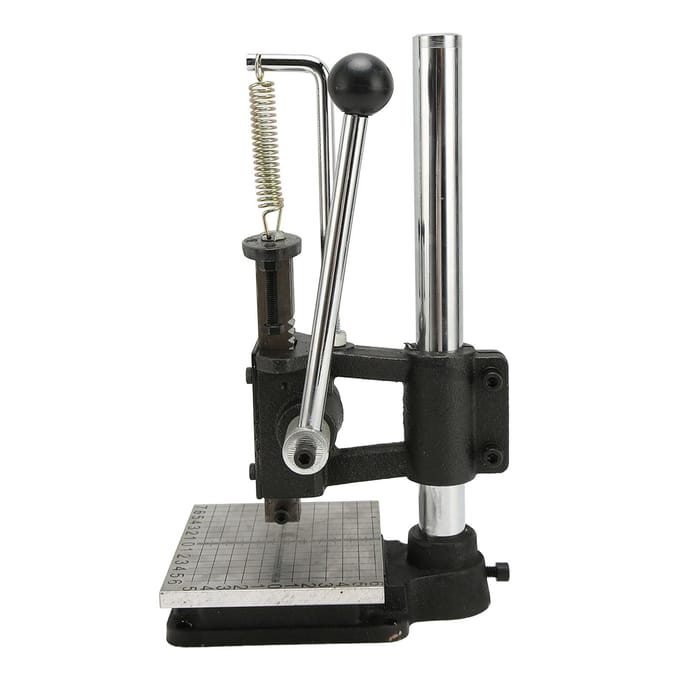 Handpersmachine Arbeidsbesparend Zware Gietijzeren Constructie Handmatige Ponsmachine Handperspons black