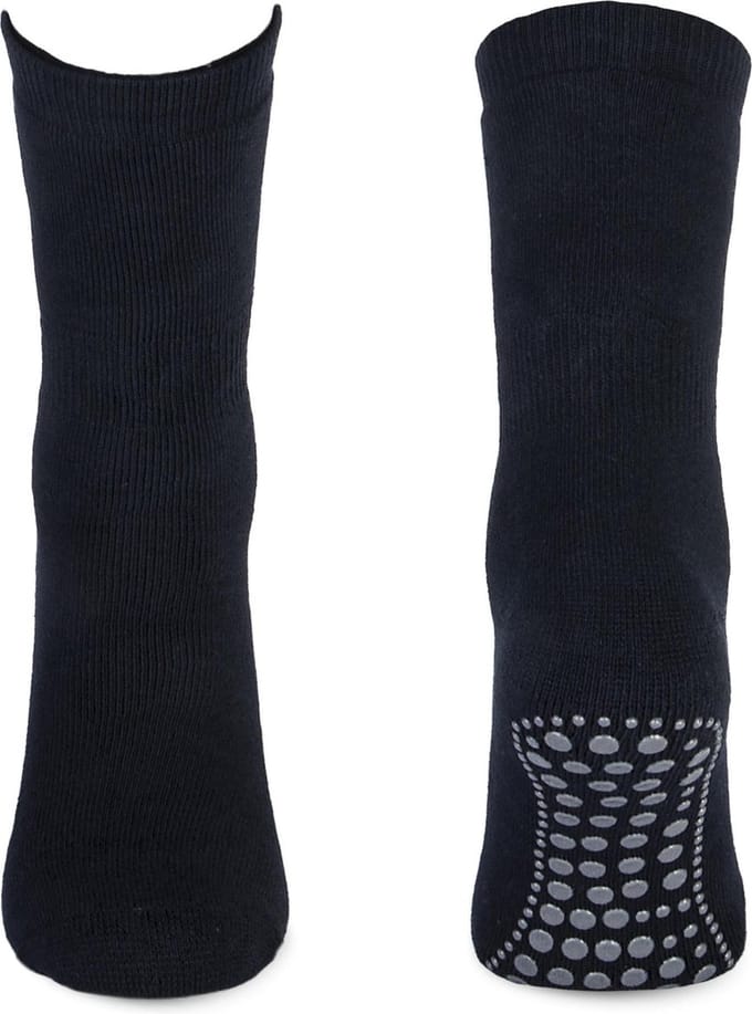 Basset Antislip Sokken Donkerblauw 31-34