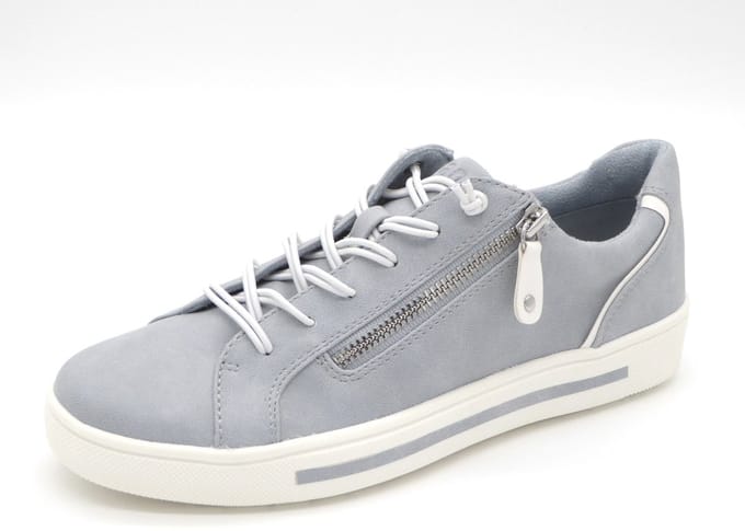 Jana Dames Sneaker - 23660-833 Lichtblauw - Wijdte H - Maat 37