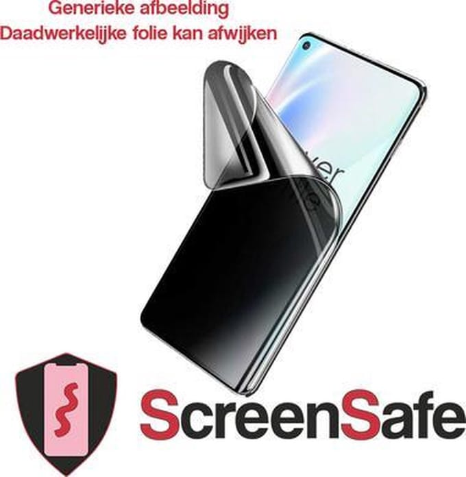 ScreenSafe High Definition Hydrogel screenprotector Honor 7s Slagvast / Privacy (AAA)