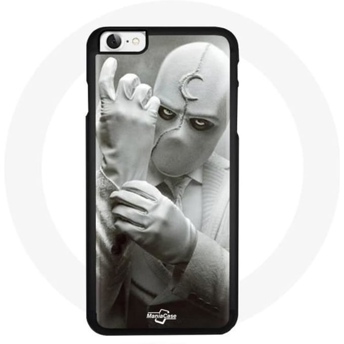 Coque pour Iphone 4 - Batman - Moon Knight - Rigide - Noir - Protection