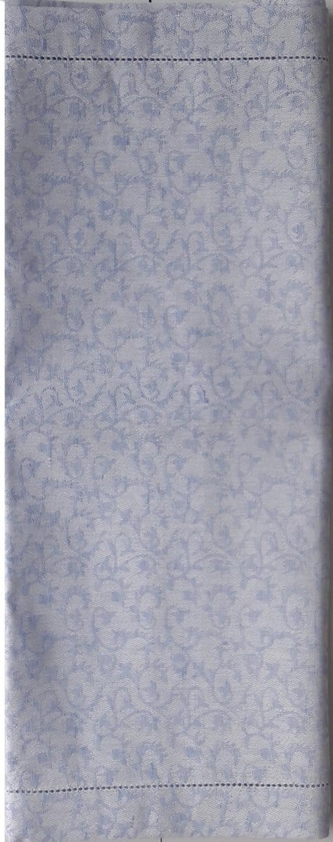 Jaqueline tafelloper light blue - 50 x 160 cm