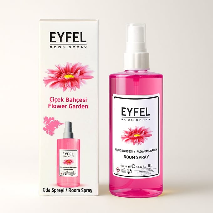 EYFEL - ROOMSPRAY - SPRAY - FLOWER GARDEN - 400ML
