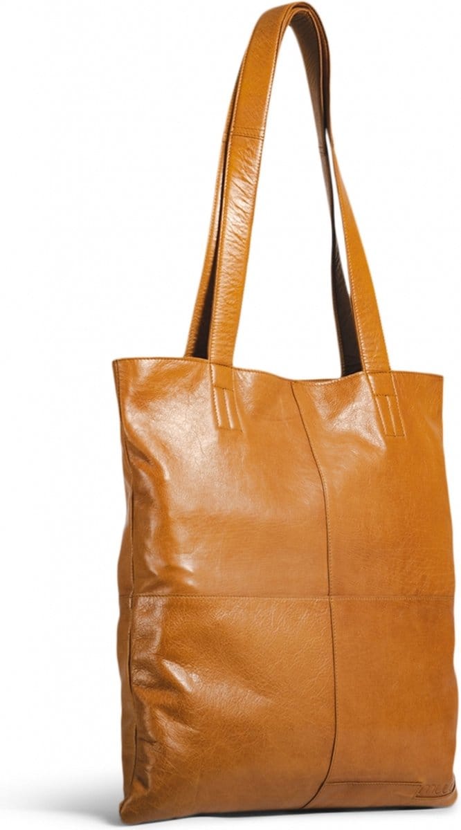 Muud Show Medium Leren Tas Whisky