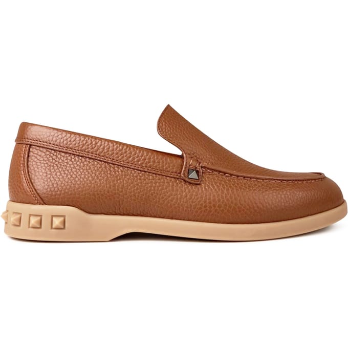 Rockstud Slip On Loafers