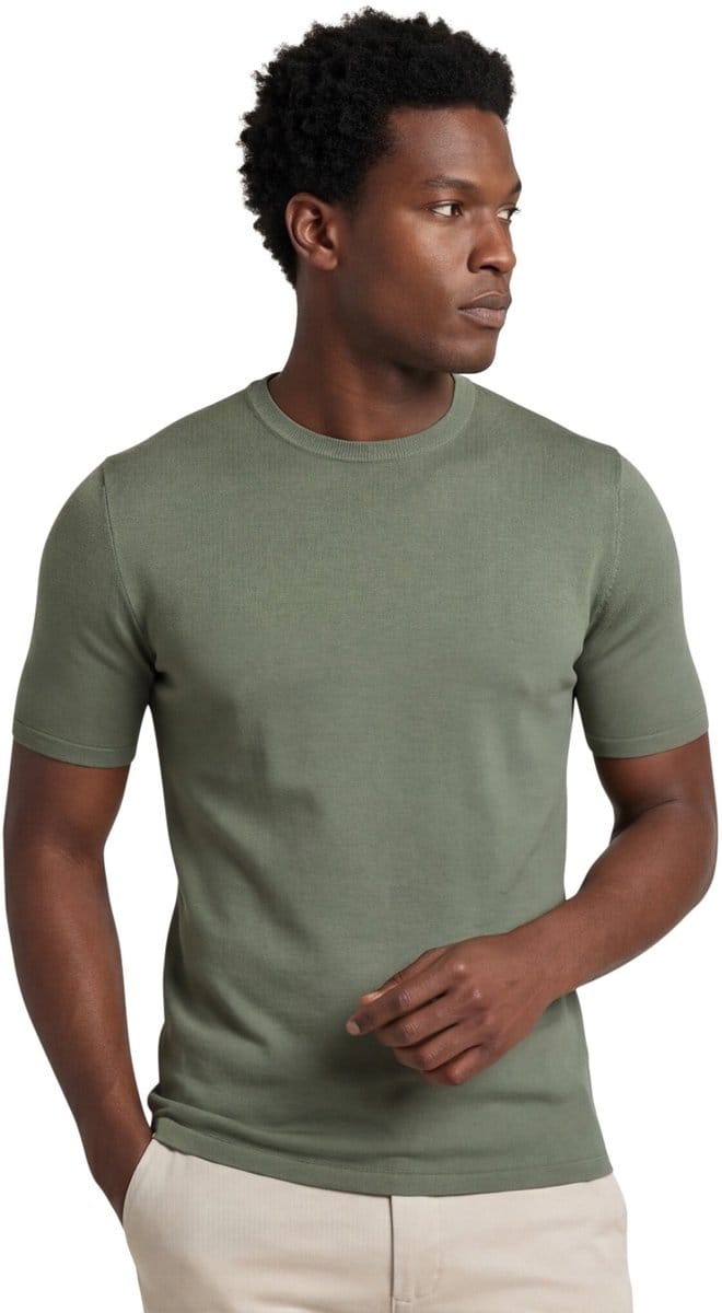 Born With Appetite t-shirt groen