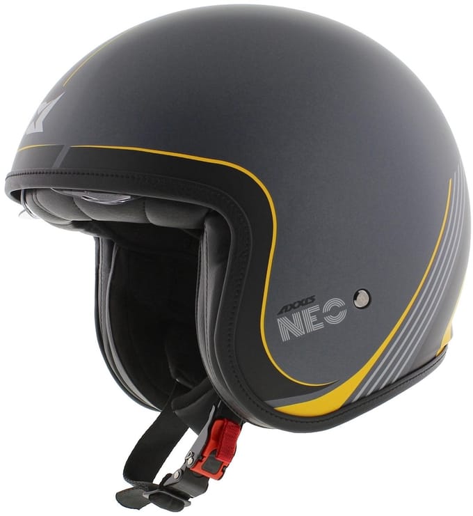 Axxis Jethelm Hornet S SV Neo mat grijs
