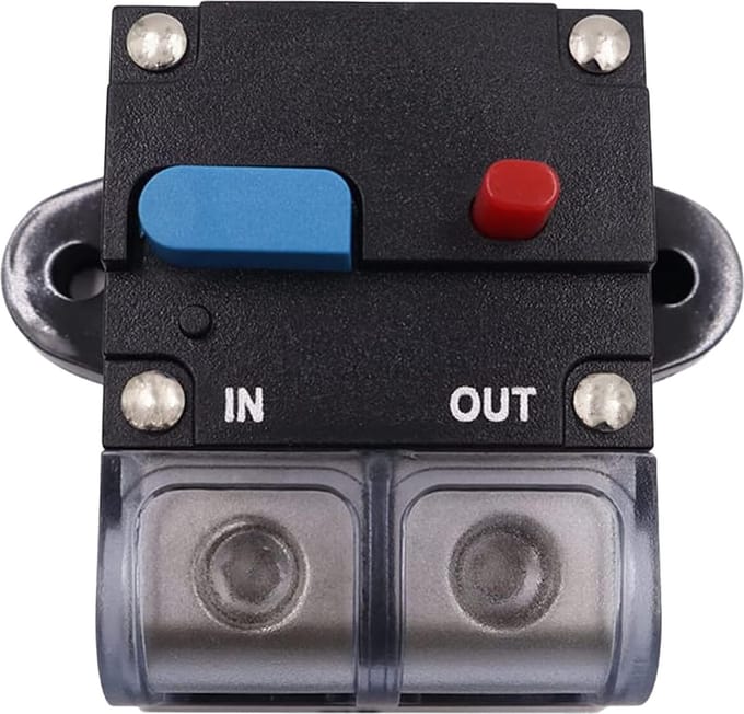 ProRide Automatische Zekering 300A - 12V/24V DC - Spatwaterdicht - Voor auto, boot en campers