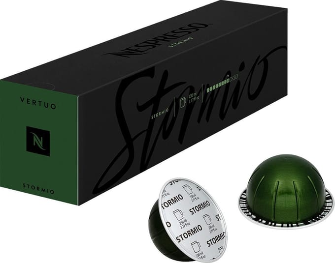 Nespresso Vertuo Stormio - 2 x 10 Capsules