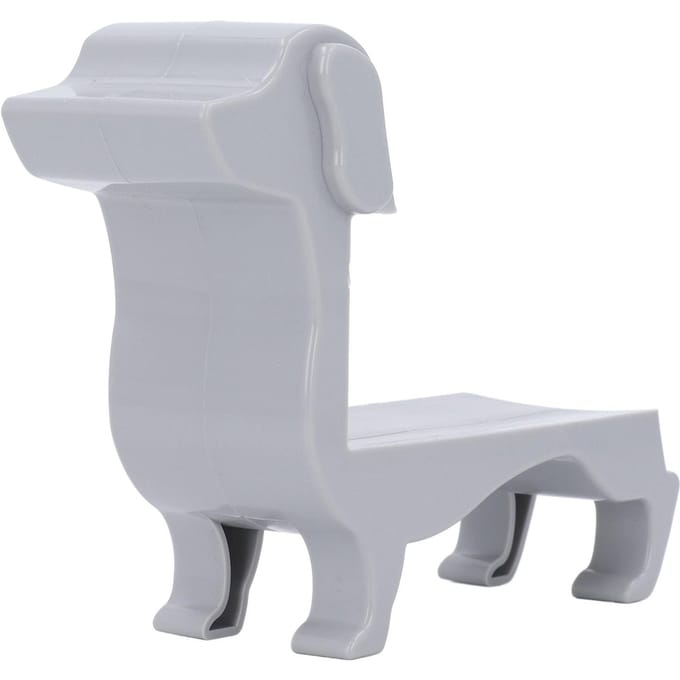 Teckel Wijnfleshouder Multifunctioneel Plastic Tafelblad Keuken Wijn Organizer Grijs Gray white