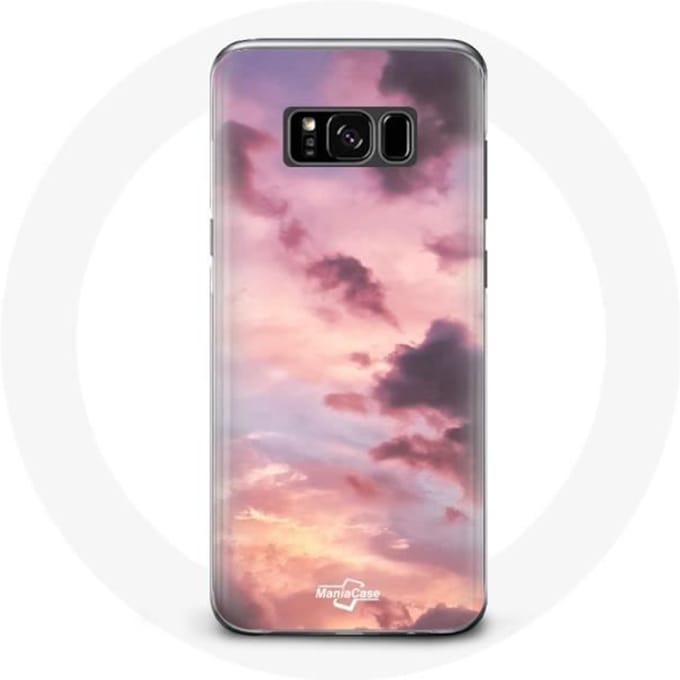Samsung Galaxy S8 hoesje Zonsondergang Achtergrond