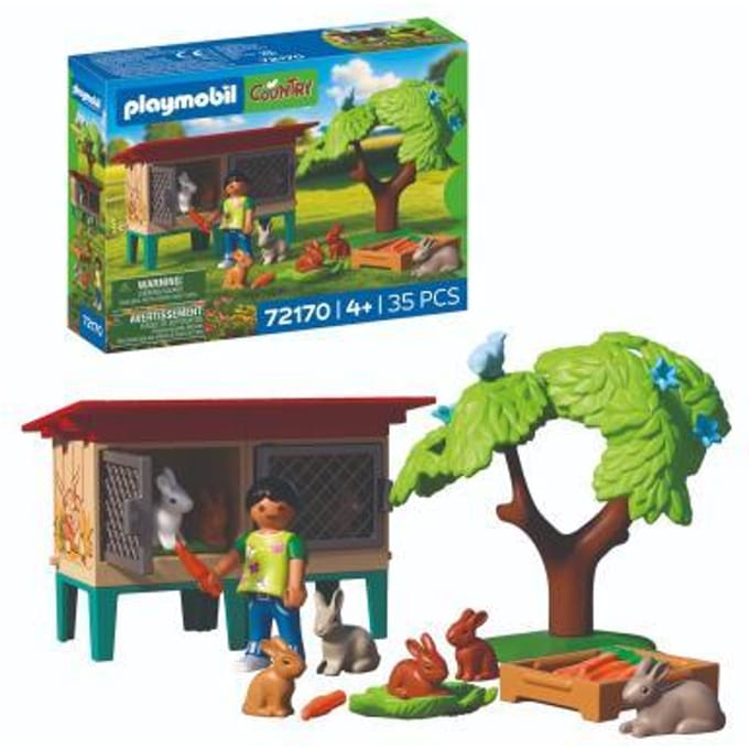 PLAYMOBIL 72170 Konijnenhok Bouwsets