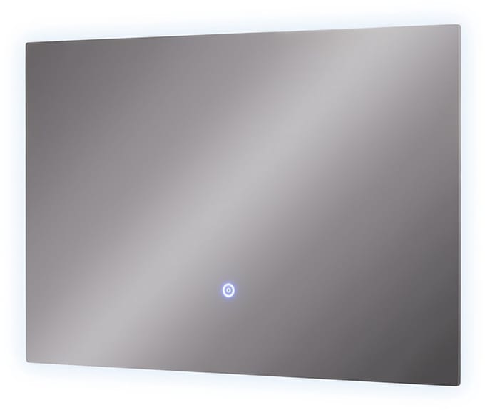 Vicco Miral Badkamerspiegel – 60 x 40 cm met achtergrondverlichting Glas