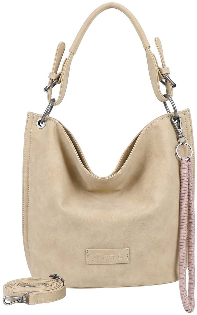 Fritzi aus Preußen schoudertas Fritzi Vintage Shoulder Bag Sand beige