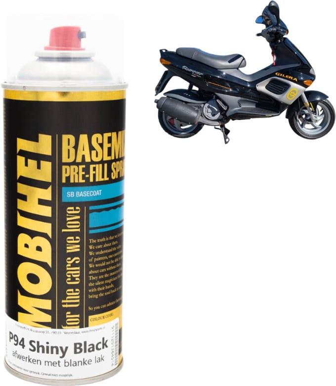 Spuitlak Shiny Black P94 375ML