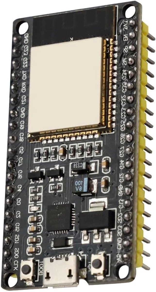 SnelShoppen - ESP Ontwikkelplaat, 38-Pin ESP Module met Dual Core 2.4GHz WiFi Bluetooth, CP-2102 Chip, Arduino Compatibel, Multifunctioneel voor IoT P