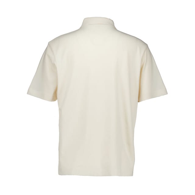 Olaf Signature Pique Polo Polos Off White M240111