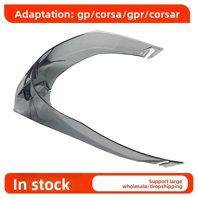 Spoiler arrière pour casque de moto, accessoire de modification universel pour casque de sport red