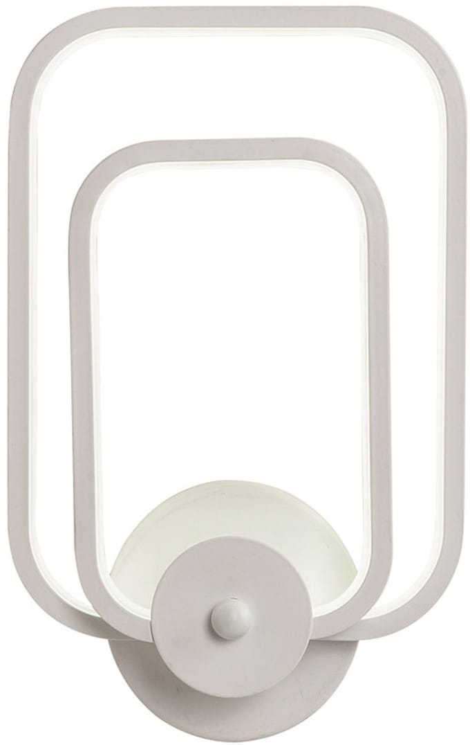 Wandlamp LED Design Wit Rechthoek - Scaldare Gaeta