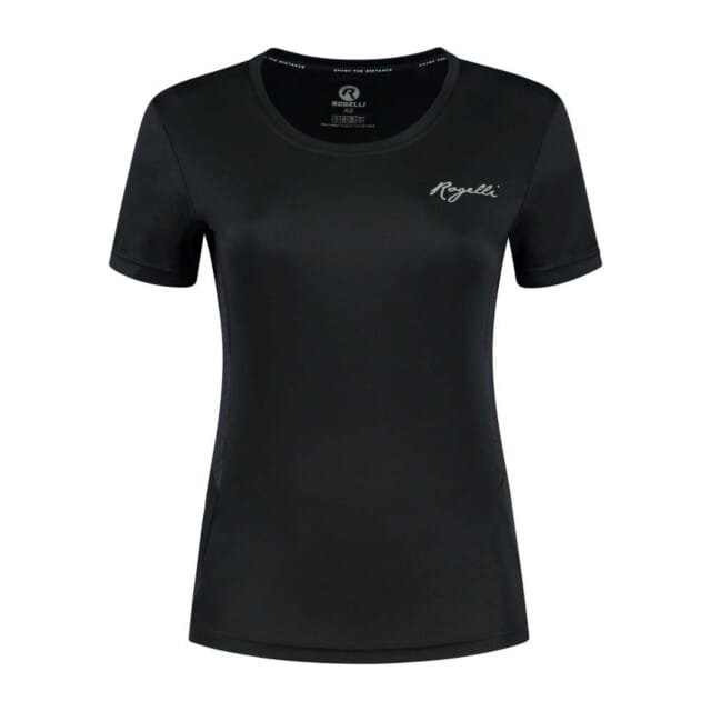 Rogelli Core Dames Hardloopshirt - Korte mouw - Zwart