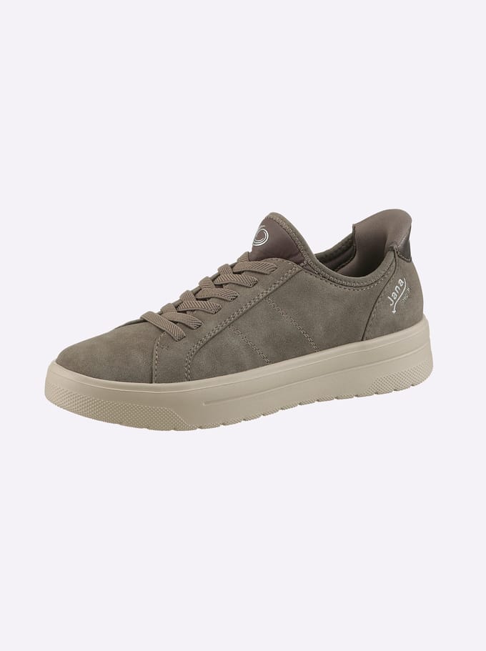 Jana Step In Dames Instapper - 23764-231 Taupe - Wijdte H - Maat 37