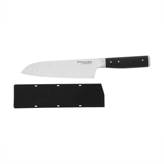Santokumes 18cm, Hoogwaardig Japans RVS - Incl Hoes - KitchenAid