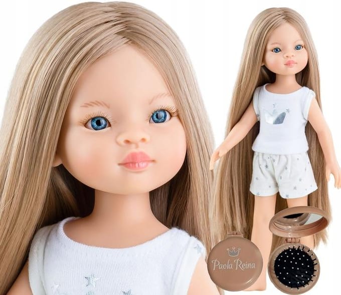 Paola reina stapop amigas carla pyjama - lang haar - 32 cm