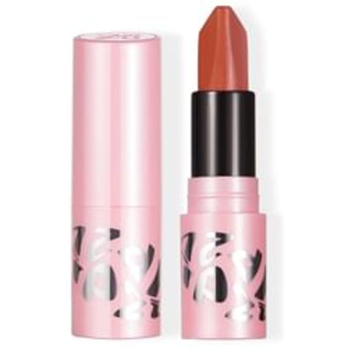 UP2U - Moisturizing Mist Double Tone Lipstick - 3 Colors DL02# Pumpkin Orange Brown - 3.8g