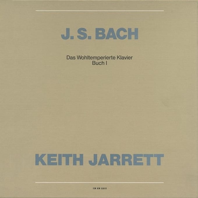 Keith Jarrett - Das Wohltemperierte Klavier, Buch 1 (2 CD)