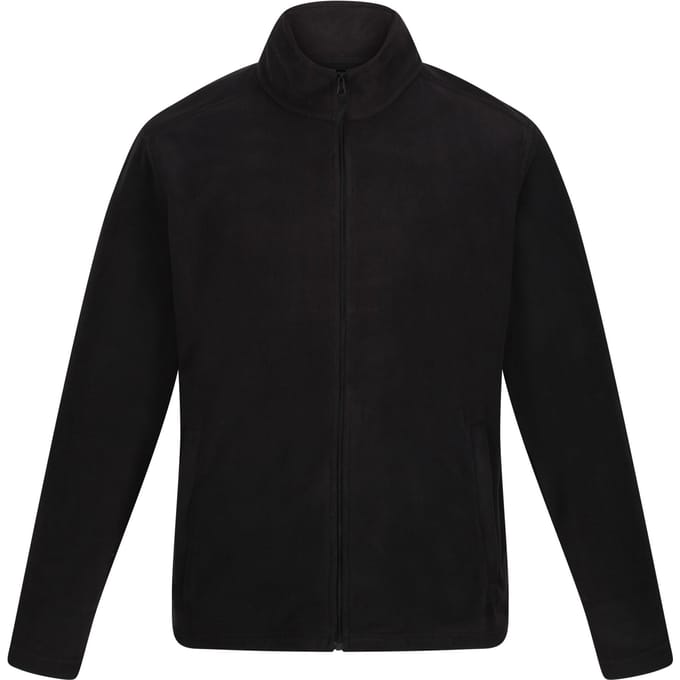 Regatta Heren Klassiek Microfleece-jasje (Zwart)